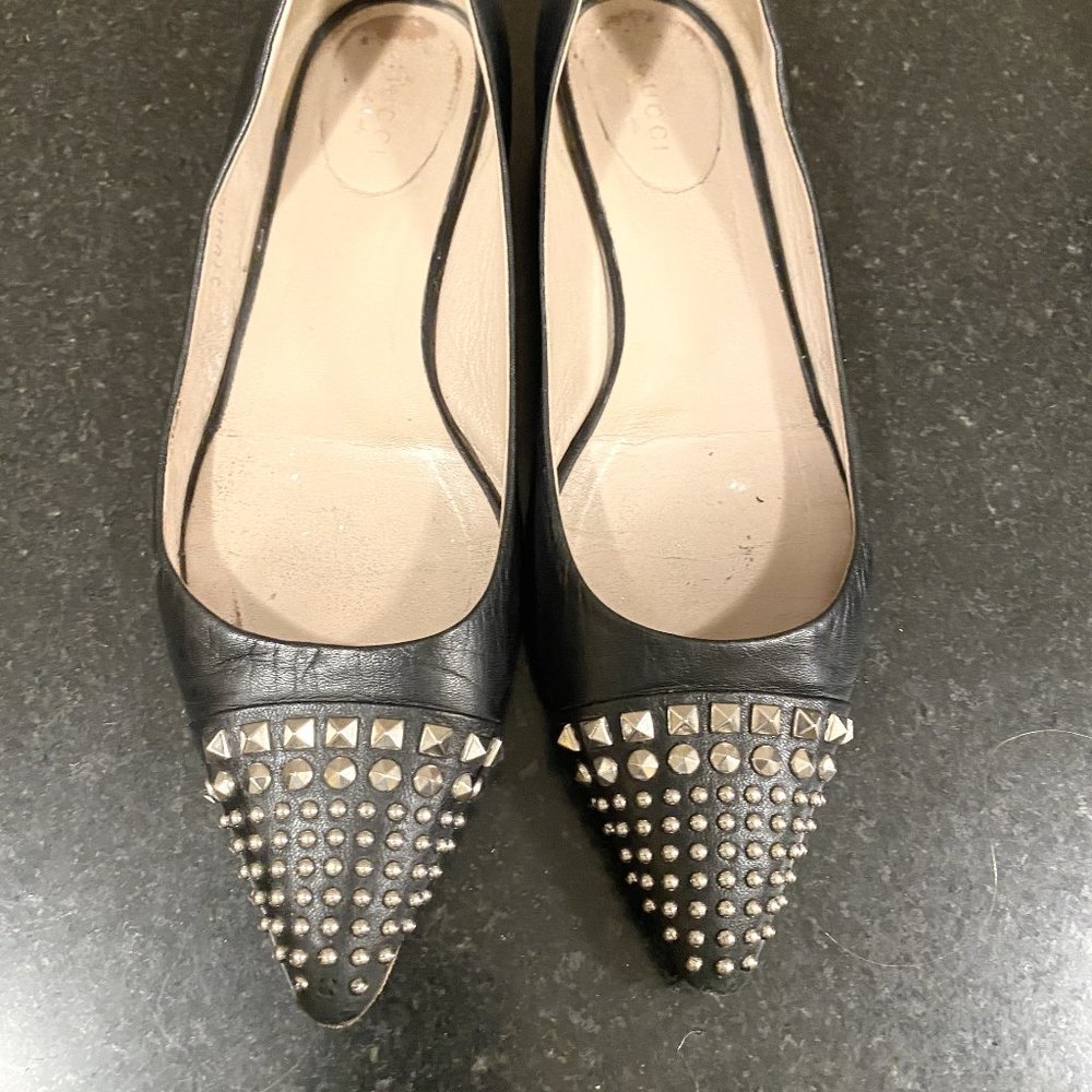 COPY - COPY - Gucci Malaga Flats - Size 8